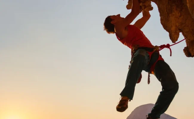 Mountain Rock Climbing