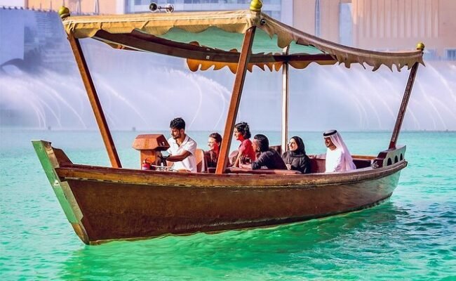 Dubai Fountain Show And Lake Ride Overview