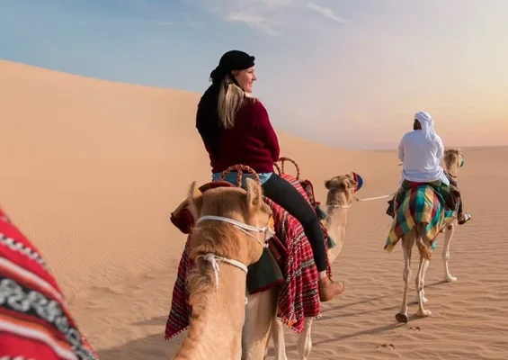 Camel Trekking In Abu Dhabi